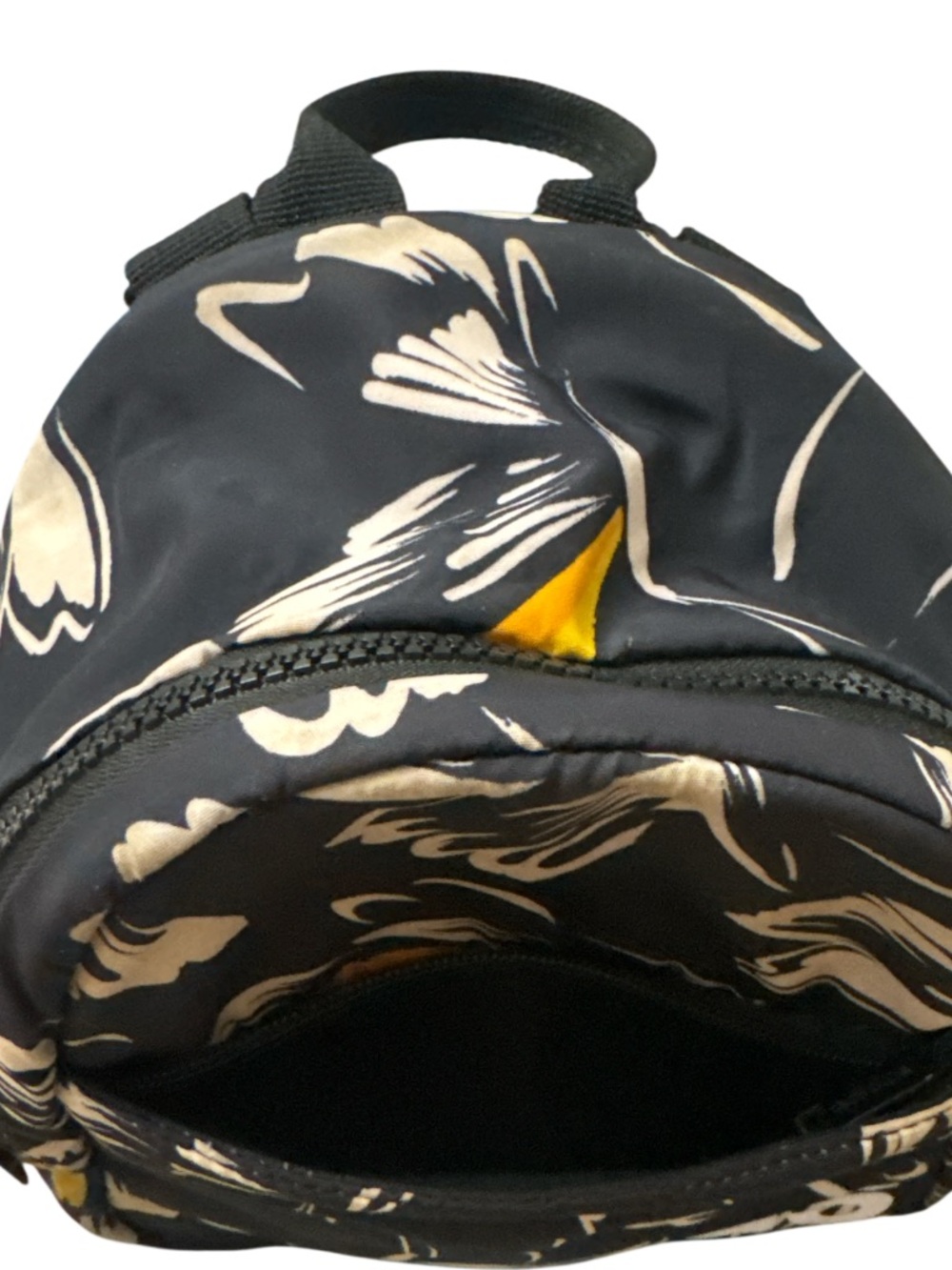 Adidas Logo Mini Black Nylon Backpack with Butterfly Accents - Picture 7 of 7
